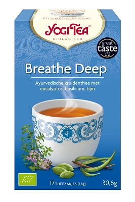 Foto van Yogi tea breathe deep