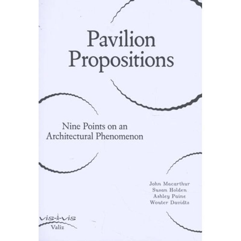 Foto van Pavilion propositions - vis-à-vis