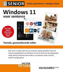 Foto van Windows 11 voor senioren, 2e editie - victor g.b. peters - paperback (9789463563055)