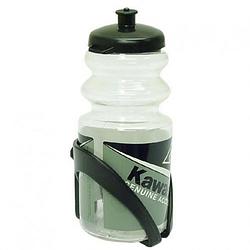 Foto van Bidon met houder kawasaki mrx 330 ml pvc zilver/zwart