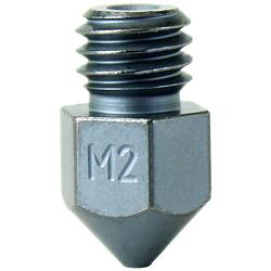 Foto van Micro-swiss mondstuk mk8 high speed-stee 0,8 mm m2 hardened high speed steel nozzle m2500-08