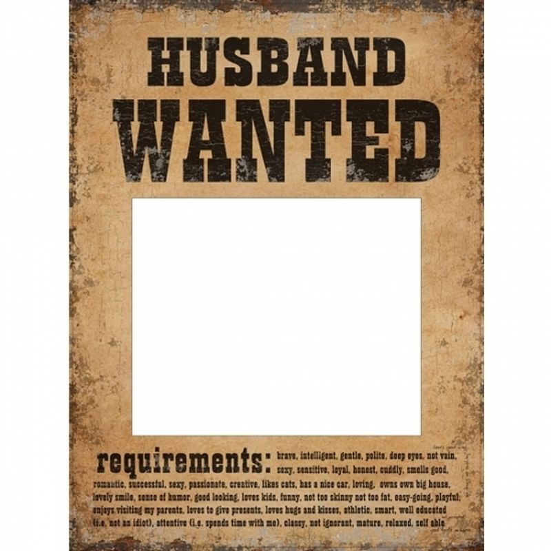 Foto van Bruiloft foto prop set most wanted