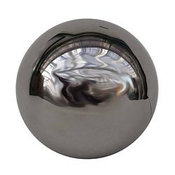Foto van 3 stuks heksenbol zilver rvs diameter 12 cm