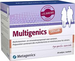 Foto van Metagenics multigenics senior zakjes