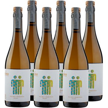 Foto van Neleman macabeo chardonnay biologisch 6 x 750ml bij jumbo