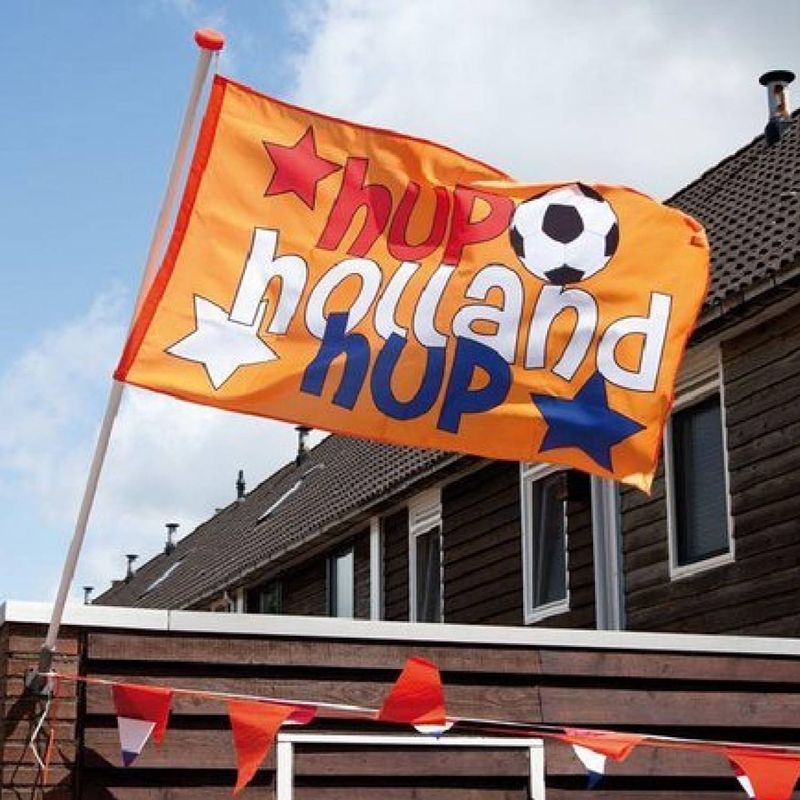 Foto van Gevelvlag hup holland hup - ek/wk voetbal