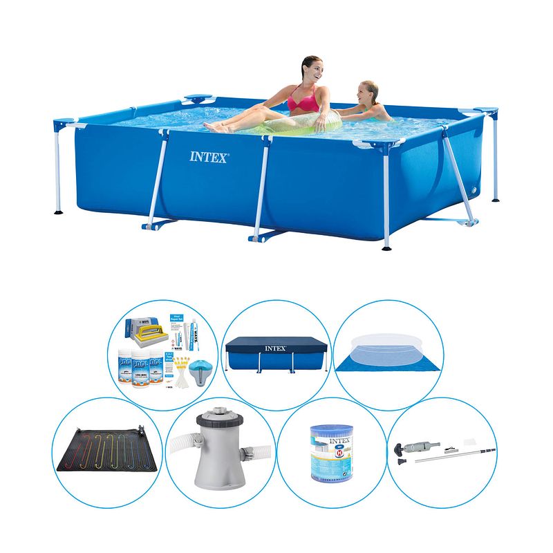 Foto van Intex frame pool rechthoekig 220x150x60 cm - zwembad deal