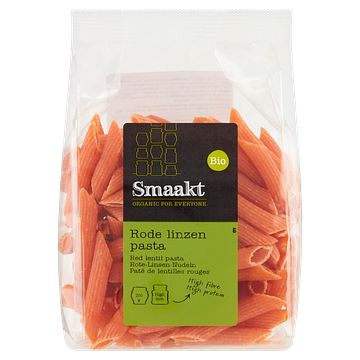 Foto van Smaakt bio rode linzen pasta 200g bij jumbo