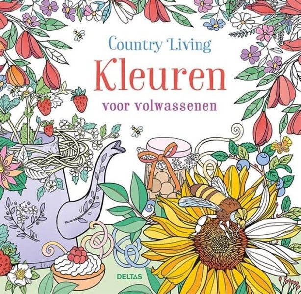 Foto van Country living kleuren voor volwassenen