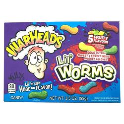 Foto van Snoep warheads lil worms