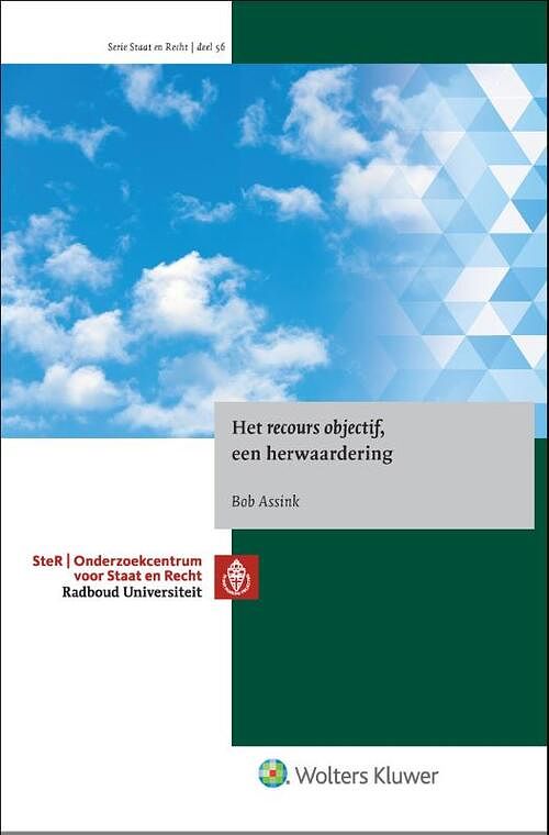 Foto van Het recours objectif, een herwaardering - paperback (9789013170566)