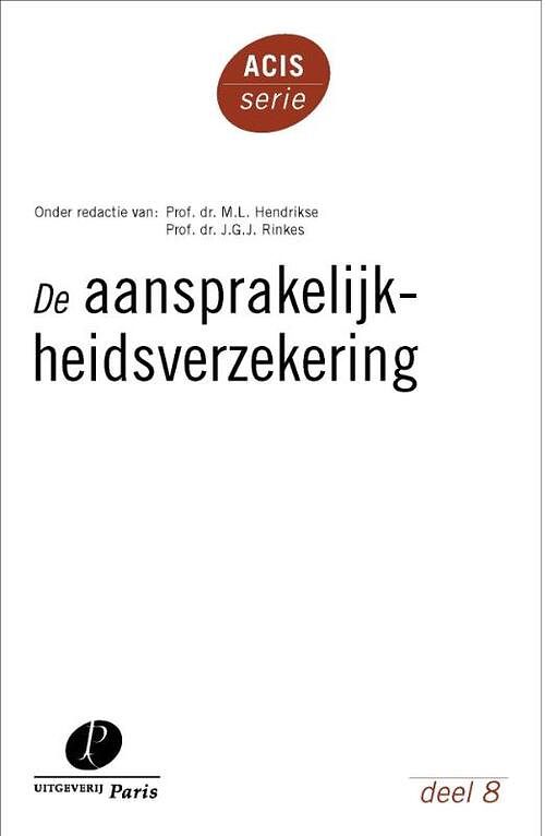 Foto van De aansprakelijkheidsverzekering - ebook (9789490962456)