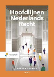Foto van Hoofdlijnen nederlands recht - c.j. loonstra - paperback (9789001299057)