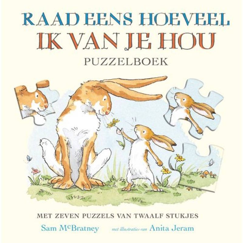 Foto van Puzzelboek raad eens hoeveel ik van je hou