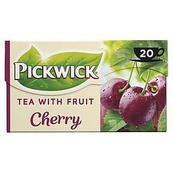 Foto van Pickwick kers fruit thee 20 stuks bij jumbo