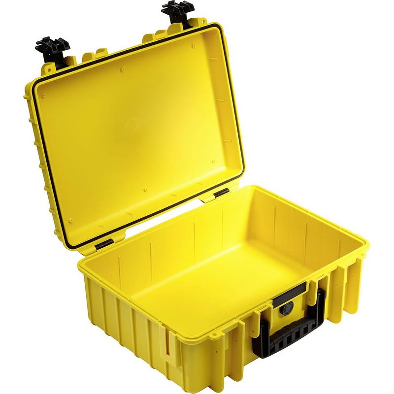 Foto van B & w international outdoor-koffer outdoor.cases typ 5000 22.2 l (b x h x d) 470 x 365 x 190 mm geel 5000/y/si