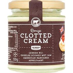 Foto van Jumbo romige clotted cream 150g