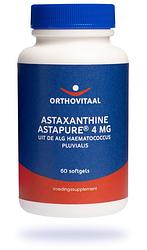 Foto van Orthovitaal astaxanthine astpure 4 mg softgels