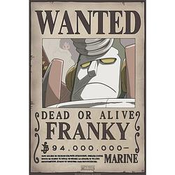 Foto van Abystyle one piece wanted franky new poster 35x52cm