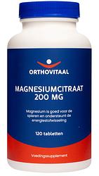 Foto van Orthovitaal magnesiumcitraat 200mg tabletten