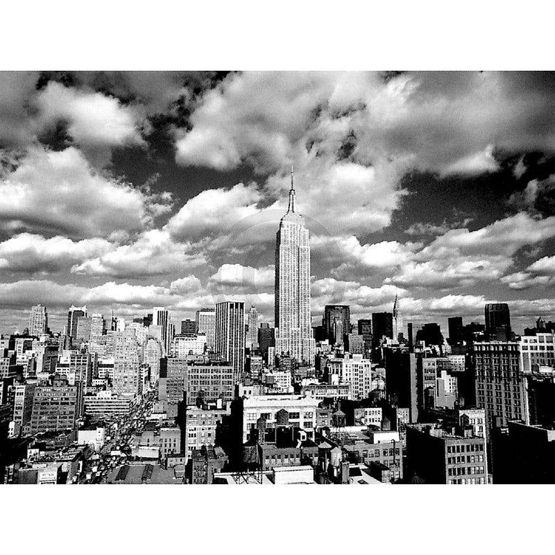 Foto van Henri silberman - sky over manhatten kunstdruk 80x60cm