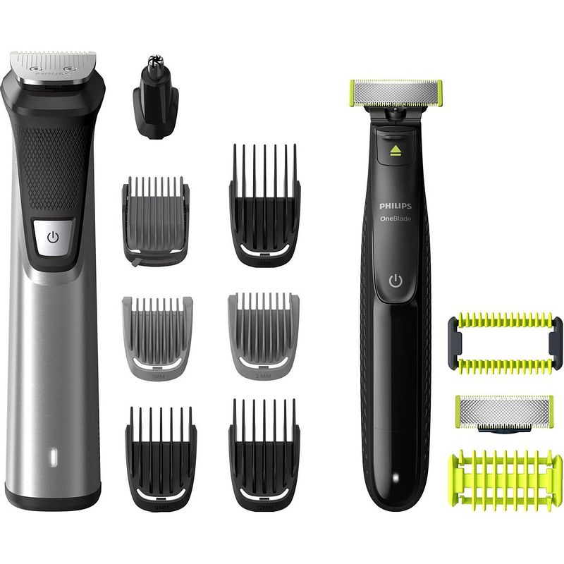 Foto van Philips 9000 series mg9720/90 - trimmerset 13-in-1, gezicht, haar en lichaam incl. oneblade