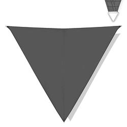 Foto van Vonroc schaduwdoek driehoek - premium - ? 360 cm - waterafstotend grijs