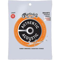 Foto van Martin strings ma540fx flexible core phosphor bronze light 12-54