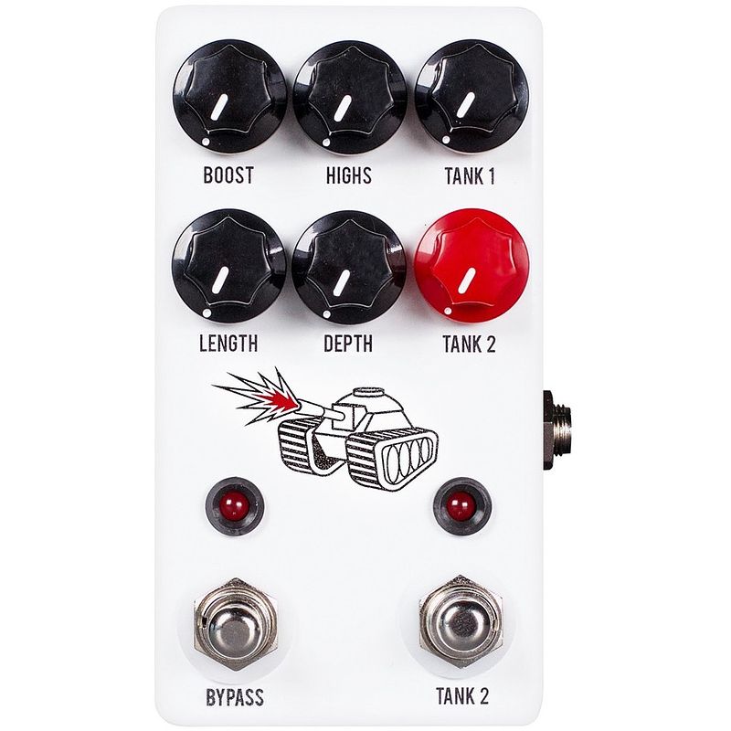 Foto van Jhs pedals spring tank reverb effectpedaal