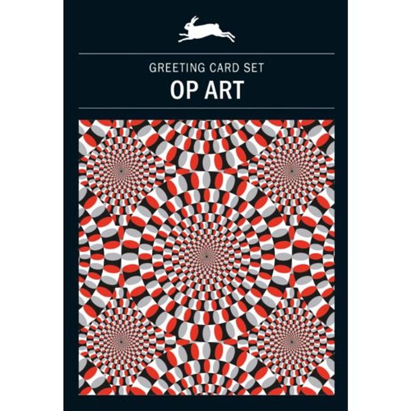 Foto van Op art - pepin greeting card set