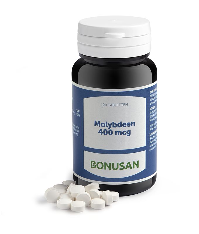 Foto van Bonusan molybdeen 400mcg tabletten