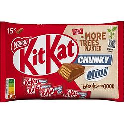 Foto van Kitkat chunky mini melk chocolade uitdeelzak bij jumbo