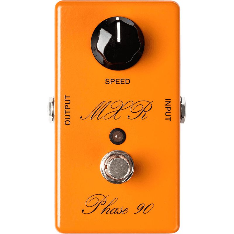 Foto van Mxr csp101sl custom shop script phase 90 led phaser effectpedaal