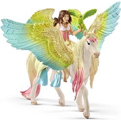 Foto van Schleich bayala - fairy surah with glitter pegasus 70566