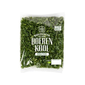 Foto van Jumbo biologische gesneden boerenkool 150g