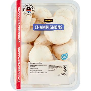 Foto van Jumbo champignons voordeelverpakking 400g
