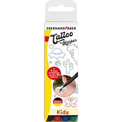 Foto van Eberhard faber tattoostiftenset kids junior 8-delig