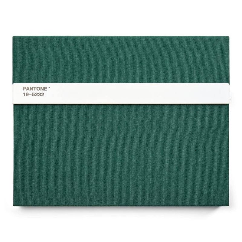 Foto van Copenhagen design - notitieboek met potlood - dark green 567 c - papier - groen