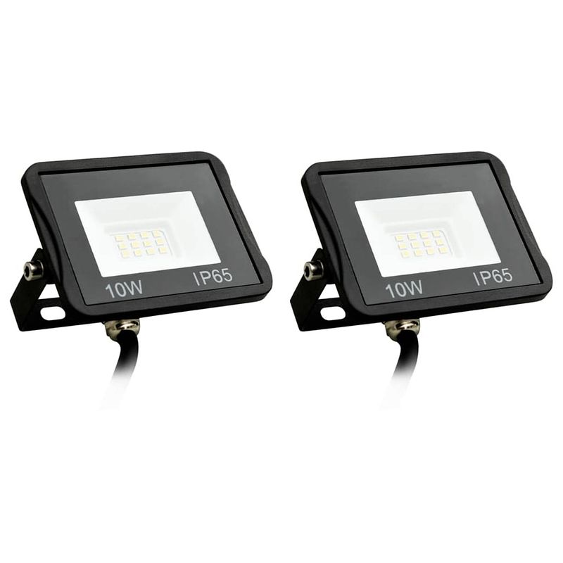 Foto van Vidaxl spotlights 2 st led 10 w koudwit