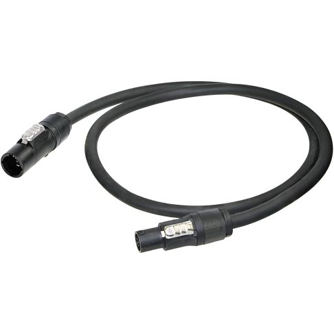 Foto van Neutrik nkph04-a2a1 power cord premium 3x2.5 mm² h07rn powercon true1 m-f 15m