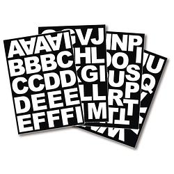Foto van Alfabet blokletters stickers 5 cm - stickers