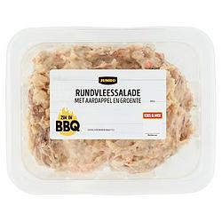 Foto van 4 verpakkingen | jumbo rundvleessalade met aardappel en groente 400g aanbieding bij jumbo