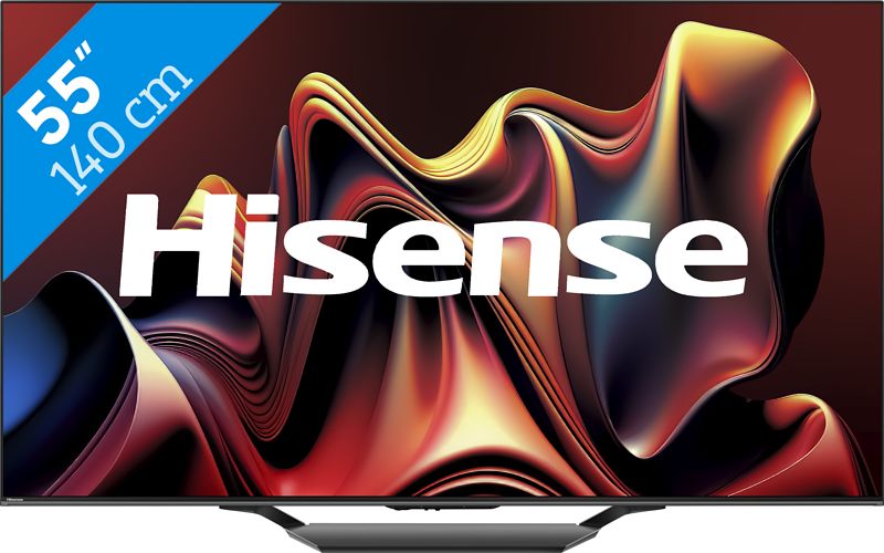 Foto van Hisense mini-led 55u7nq (2024)