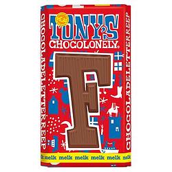 Foto van Tony'ss chocolonely f chocoladeletterreep 180g bij jumbo