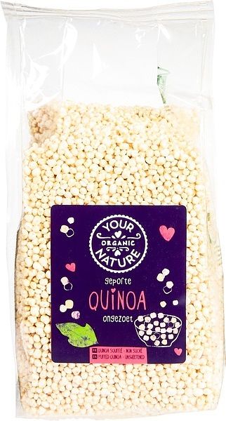 Foto van Your organic nature gepofte quinoa ongezoet