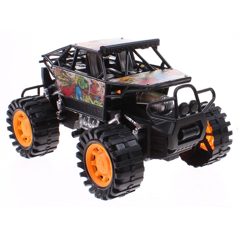 Foto van Lg-imports jeep rock crawler 23 cm zwart/multicolor