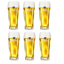 Foto van Bavaria bierglazen 25 cl - 6 stuks