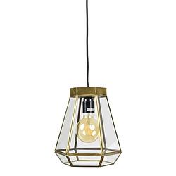 Foto van Urban interiors - geo2 hanglamp - brass , goud