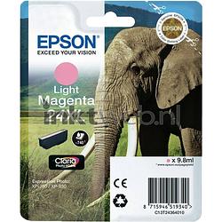 Foto van Epson 24xl licht magenta cartridge