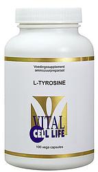 Foto van Vital cell life l-tyrosine capsules